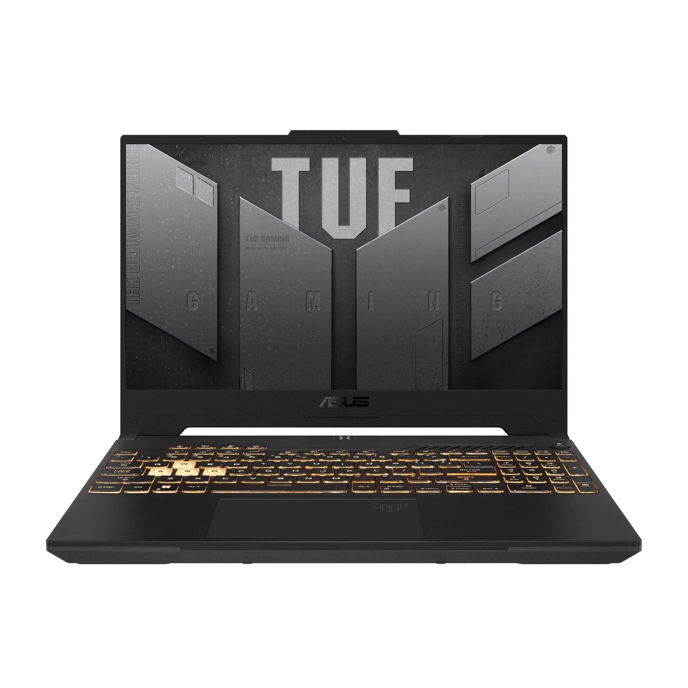 ASUS TUF15 GAMING LAPTOP FX577ZC-HN192WS CORE I7-12700H/ RTX3050- 4GB/ 16GB (2 X 8GB)/ 1TB SSD/ 15.6 FHD-144Hz/ Backlit KB- 1 Zone RGB/ 90Whr/ WIN 11/ Office H&S 2021/ / Mcafee(1 Year)/ 1A-MECHA GRAY