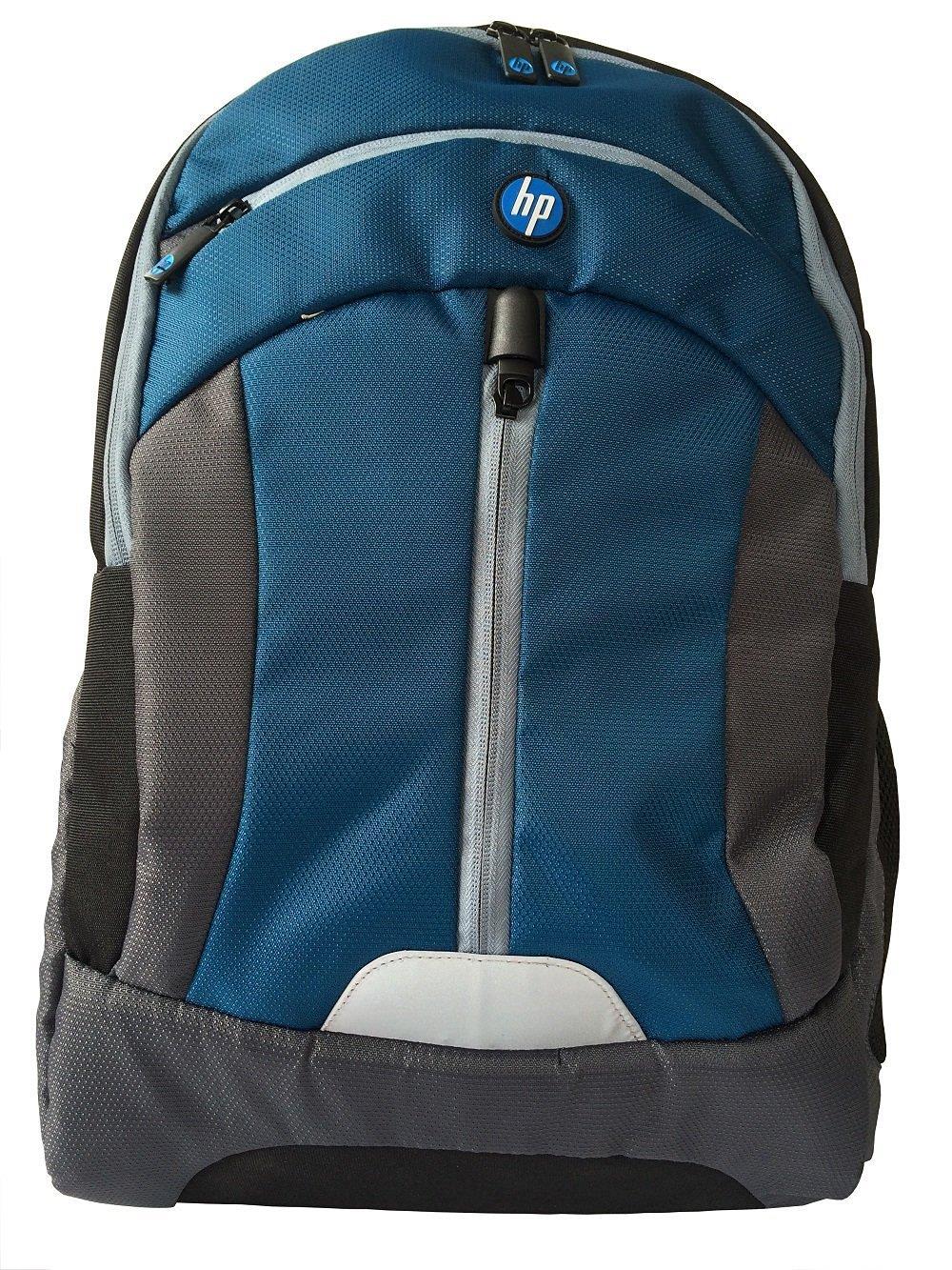 HP Premium HP-W2N96PA 15.6-Inch Laptop Backpack,Blue/Grey