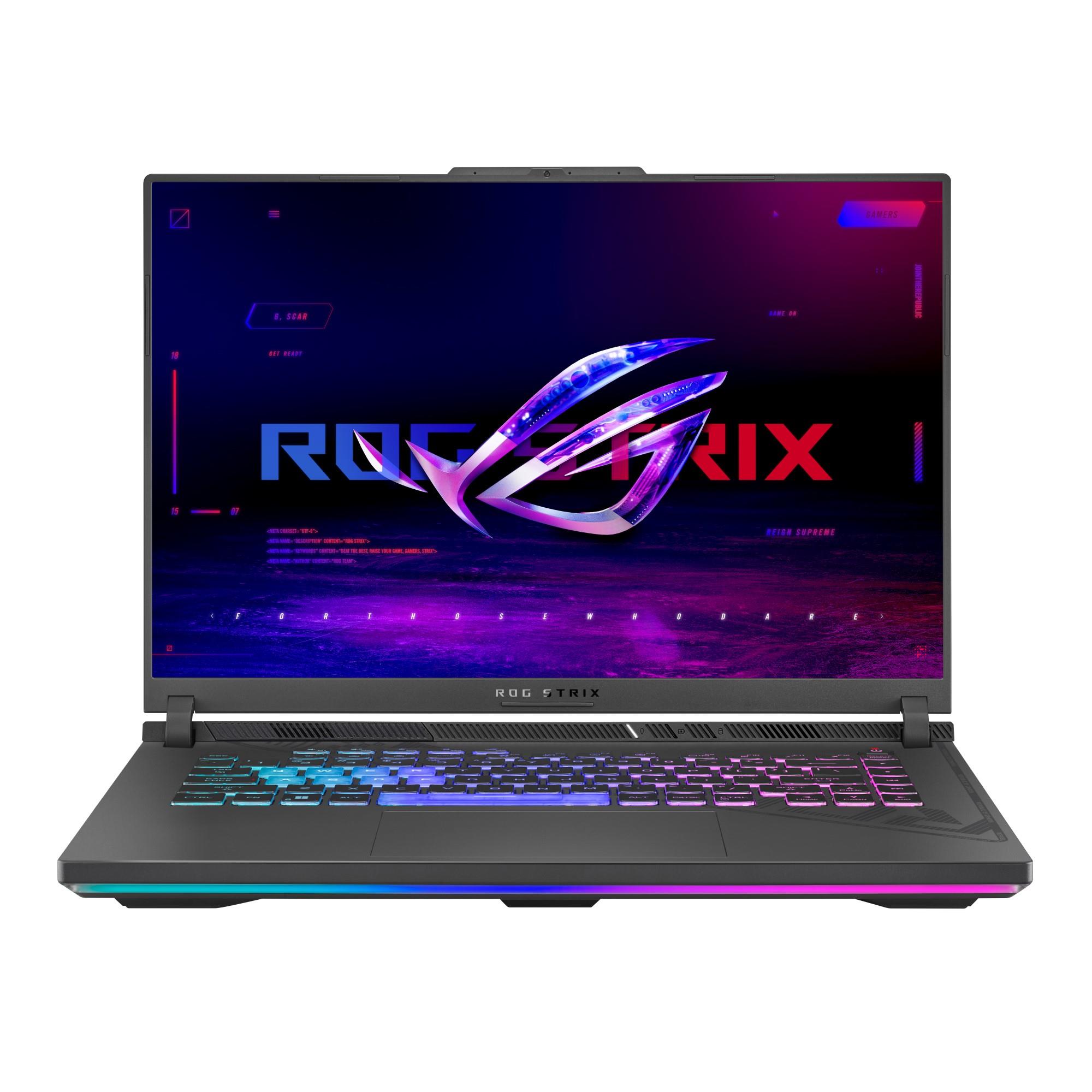ROG Strix G16, Gaming Laptop, Intel Core I9-13980HX, RTX 4060 GPU (16GB/1TB/40.64 Cms (16) QHD+/Windows 11 Home/Office Home 2024 + M365 Basic (1 Year Validity)*) G614JV-N4242WS