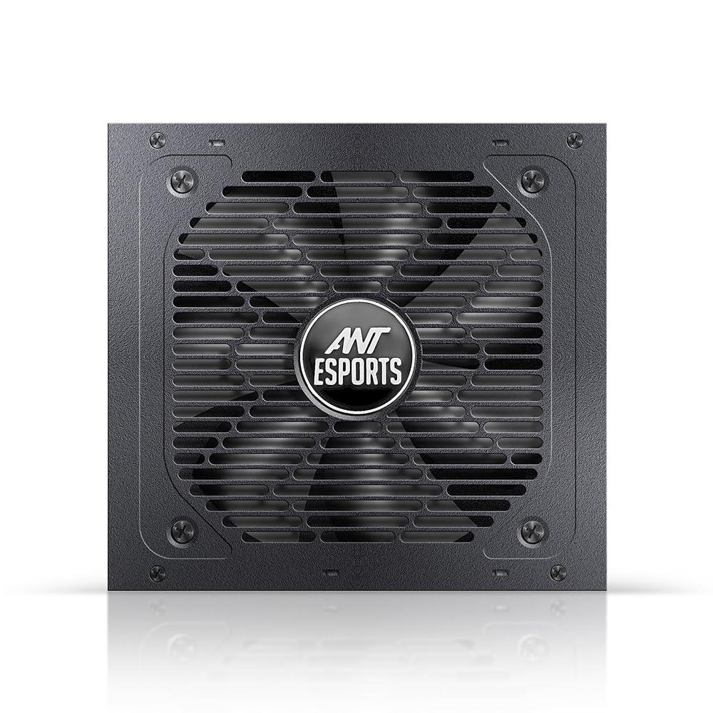 Ant Esports FP550B 80 Plus Bronze Certified Non Modular Gaming Power Supply/PSU With Active PFC, Flat Black Cables And Silent Fan